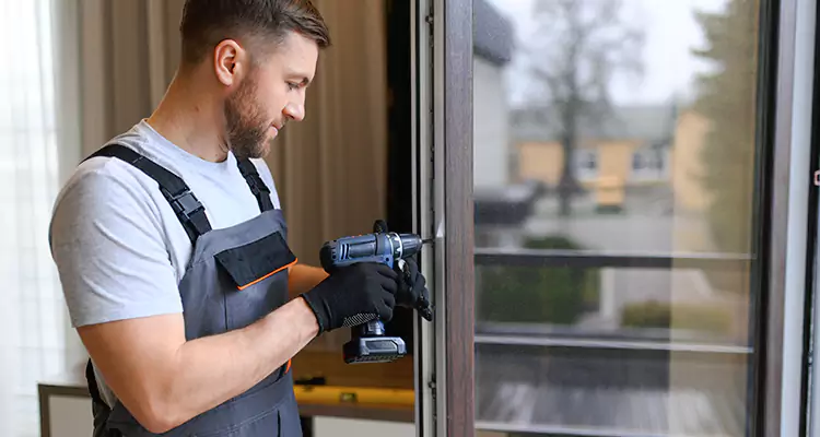 Sliding Screen Door Handle Repair in Marco Island, FL